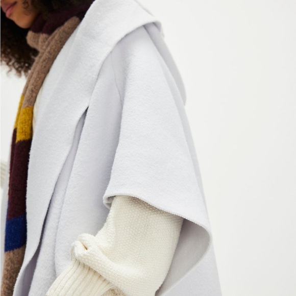 NWT Free People All I Need Cozy Hooded Kimono - Picture 3 of 3